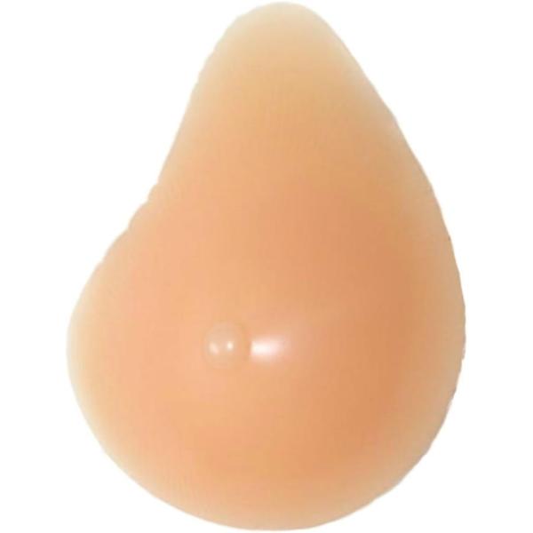 シリコン 粘着 貼付式 人工乳房 術後 バスト補正 女装 左胸(ベージュ,  300グラム (x 1...