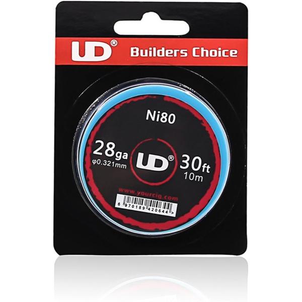 製 Ni80 ワイヤー 28ga VAPE e-cigs 電子タバコ用リビルドワイヤー (シルバー,...