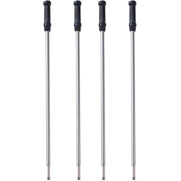 木製ボールペン専用 替え芯 インク 油性4本セット ボール径１mm(ボールペン替え芯)