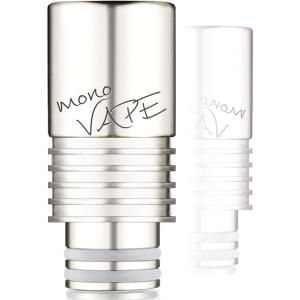 ドリップチップ マウスピース 510規格 drip tip スピットバック 防止 アトマイザー バルカンホール mv013 (SIL)