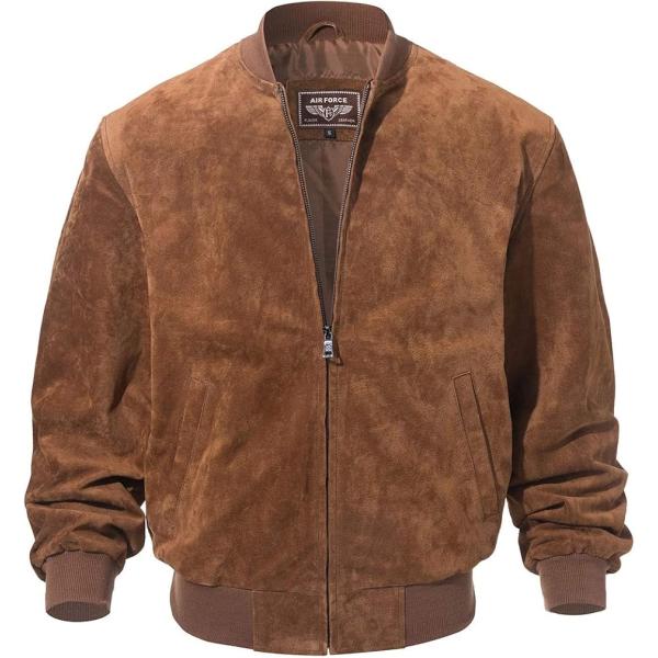 レザージャケット メンズ 本革豚革 野球 フライトジャケット バイクライダースジャケット 革ジャン ...