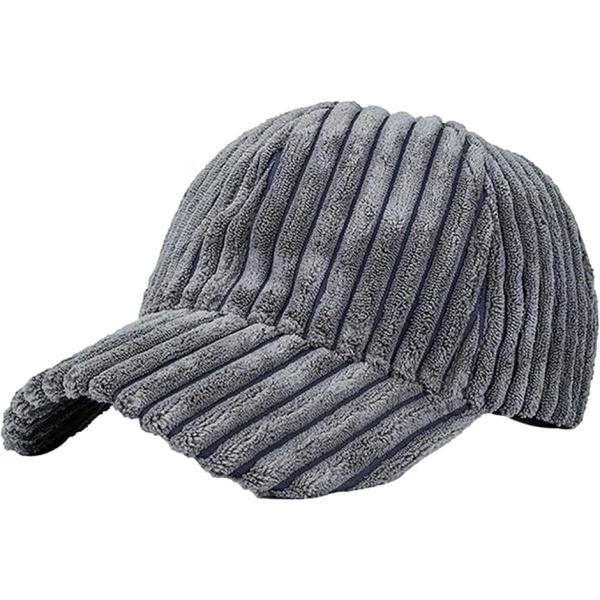 コーデュロイ もこもこ キャップ ユニセックス 男女兼用 暖かい 帽子 韓国 ファッション 野球帽(...