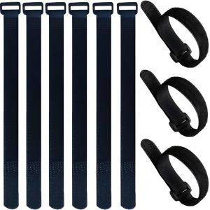 結束バンド ゴムバンド 荷締めベルト 固定バンド 10本セット (2.5cm x 30cm)