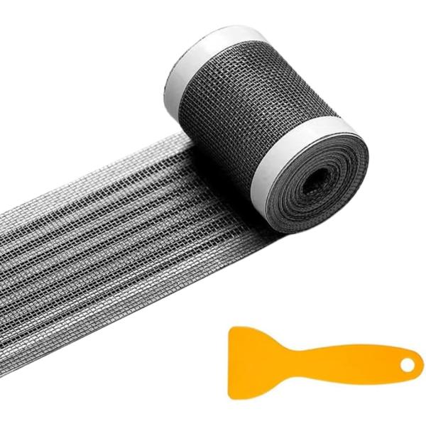 【互換品】 排水溝カバー メッシュテープ ベランダ バルコニー お風呂 排水口 虫侵入防止シート(グ...