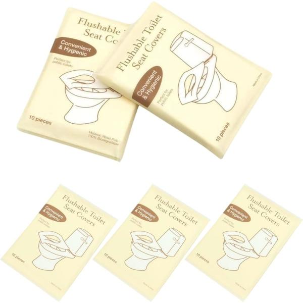 便座シート 使い捨て 携帯用 流せる 使い捨て便座シート トイレシート 便座カバー 大きめ 抗菌防臭...
