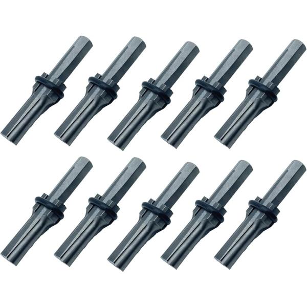 セリ矢 コンクリートドリル ハンマードリル クサビ 岩 石割り道具 ハツリ ゴムパッキン付き (16...