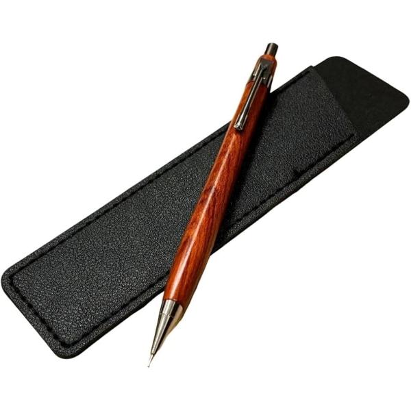 木軸シャーペン 軽量 スリム 木製 シャープペンシル 0.5 高見え 希少木 銘木 職人 手作り ハ...