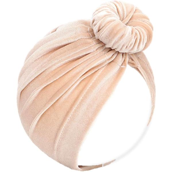 ベロア ベルベット ターバン ヘアーバンド ヘアバンド ヘッドバンド ニューボーンフォト 頭 保護 ...