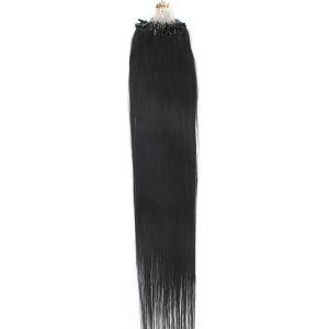 人毛 ring loop hair チップエクステ レミーエクステ カラー ウィッグ 50本(1B#...