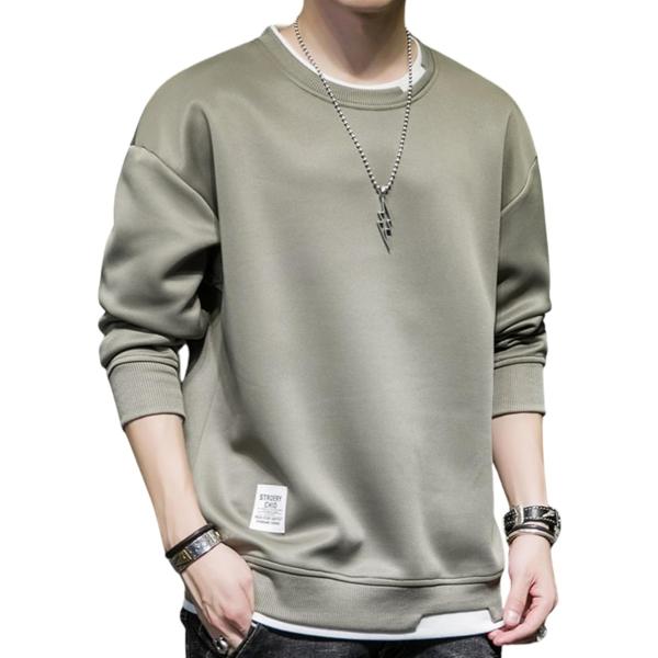 ルネノンソレイユ ゆったりトレーナー スウェット メンズ 長袖 秋 冬 大きいサイズ 30代 40代...