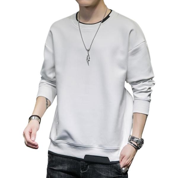 ルネノンソレイユ ゆったりトレーナー スウェット メンズ 長袖 秋 冬 大きいサイズ 30代 40代...