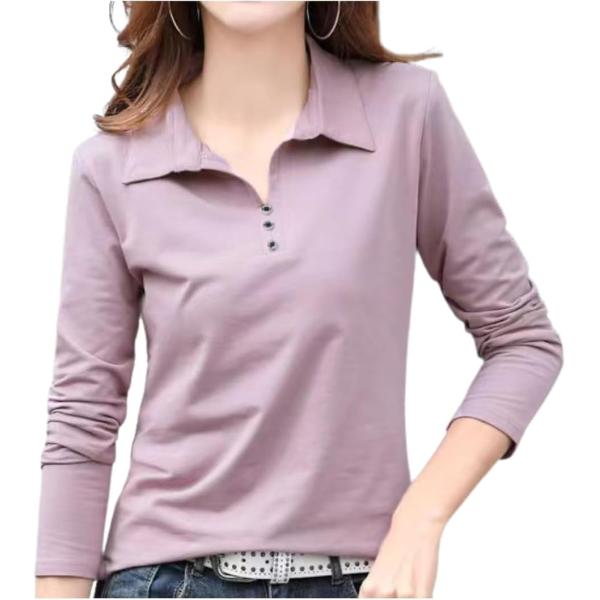 スッキリな着こなし 長袖ポロシャツ レディース 大きいサイズ ゴルフウェア ゴルフレディースウェア ...