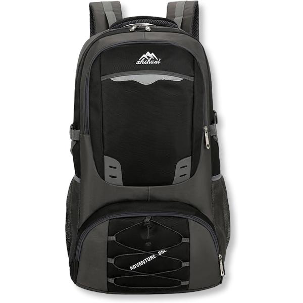 リュック 登山 大容量 50L - 60L ウエストベルト ハイキング キャンプ バックパック 防災...