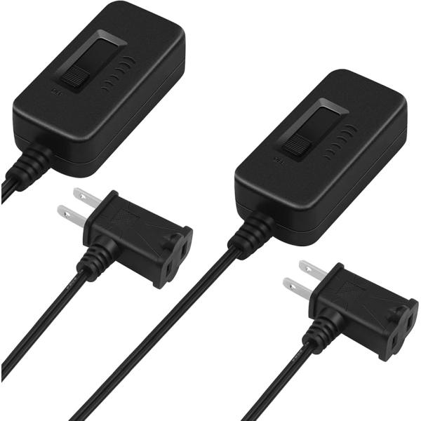 テーブルランプ 調光スイッチ 調光可能LED/CFLライト 白熱電球およびハロゲン電球 コード長さ1...