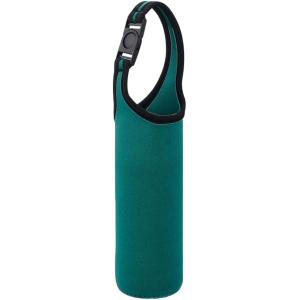 水筒カバー 水筒ケース 保温 保冷 携帯式 ショルダーストラップ マイボトル ホルダー 斜めがけ(グ...