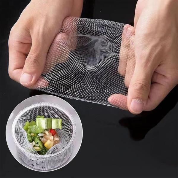 排水溝 ネット 風呂 ゴミ受け 水切りネット 排水口フィルター 浅型 丸型排水口対応 風呂の髪の毛取...