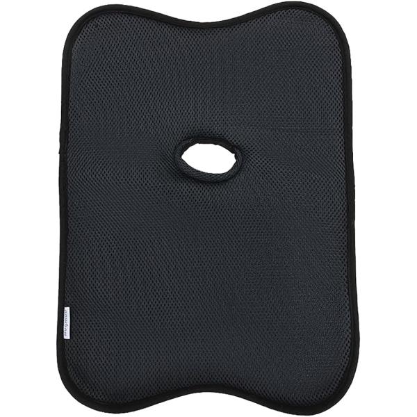 チャイルドシート ベビーカー用 防水シート メッシュ トイトレ Hugmuu ハグムー (ブラック)