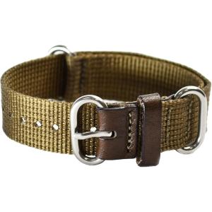 atelierCODEL nato ベルト 職人が付け心地を追求 腕時計 バンド 革(カーキオリーブ...