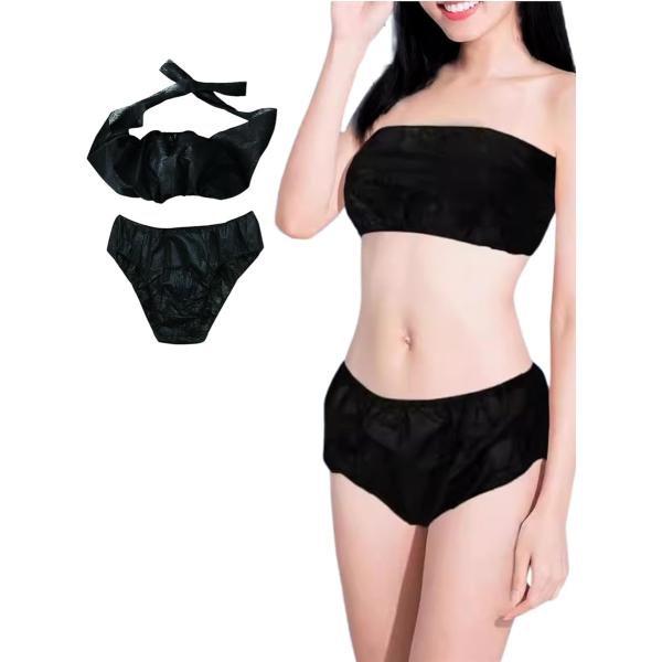 使い捨て 下着 ペーパー ショーツ ブラジャー パンツ 紙 不織布 女性用 エステ 災害 旅行 (1...