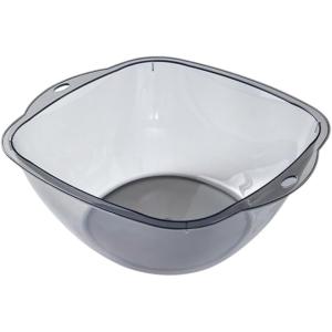 多機能クリア洗面器 グレー