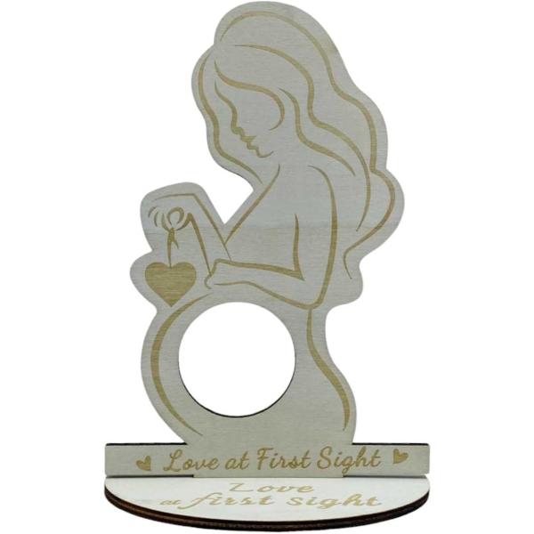 マタニティ フォトフレーム エコー写真 フォトスタンド 卓上 写真立て 記念 妊娠 出産 ベビー用 ...