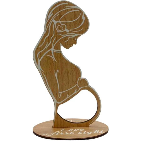 マタニティ フォトフレーム エコー写真 フォトスタンド 卓上 写真立て 記念 妊娠 出産 ベビー用 ...