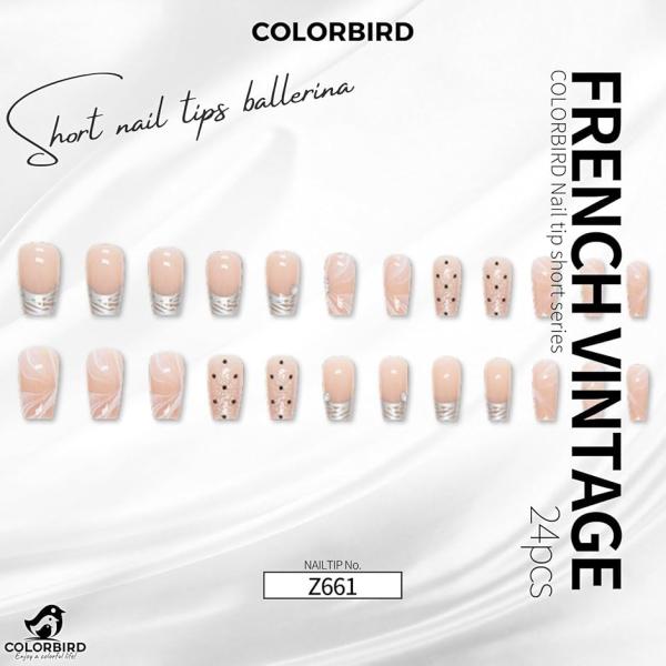 ネイルチップ ショート 24枚 付け爪 短め 可愛い バレリーナ スクエア(ピンク,  ショート)