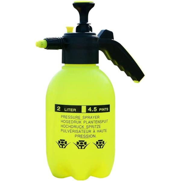 噴霧器 加圧ポンプ式 ミストポンプ 霧吹き 散水 水やり ガーデニング 洗車 ポータブルシャワー 手...