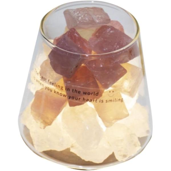 アロマランプ アロマライト ストーンディフューザー 天然石 クリスタル usb コード式 照明(パー...