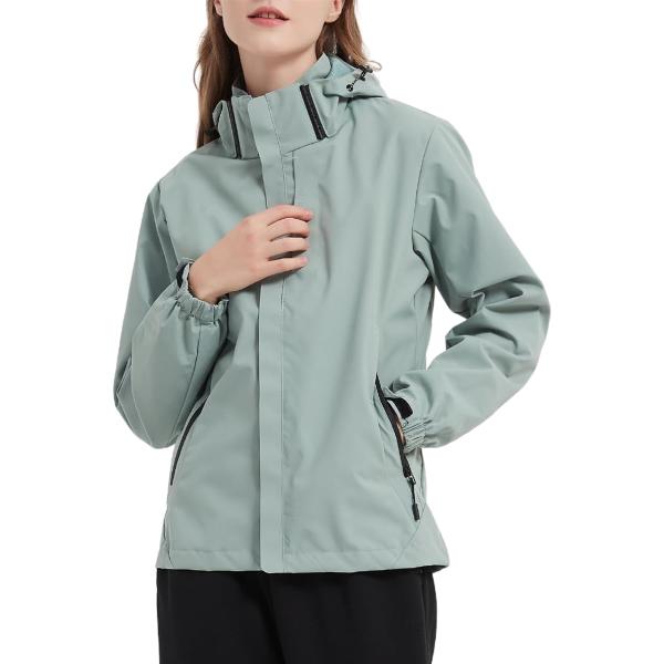 軽くて、風を通さない アウトドアジャケット レディース マウンテンパーカー 秋服 釣り 防風 撥水 ...