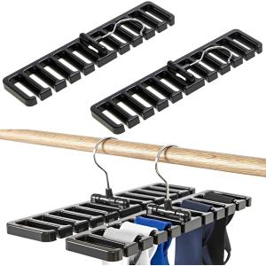 ベルト・ネクタイハンガー 2本セット