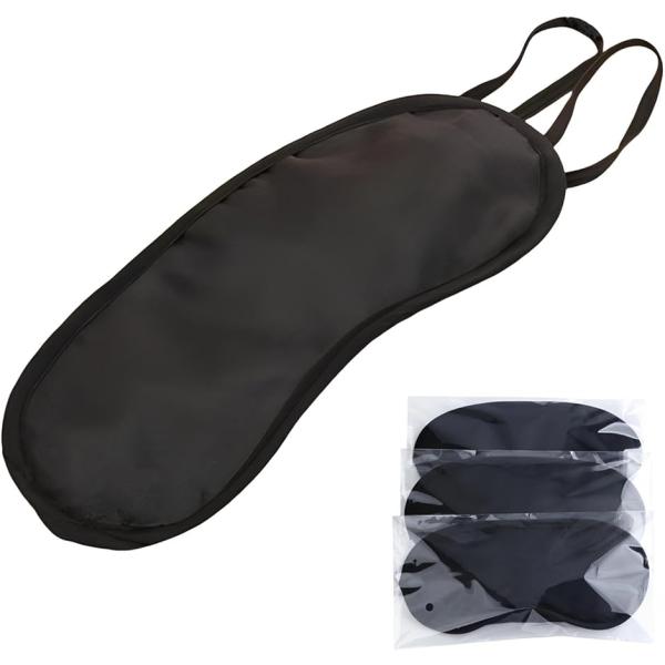 アイマスク 旅行 使い捨て 柔らかい 肌ざわり 軽量 快眠 快適 25枚セット(鼻パッドなし)