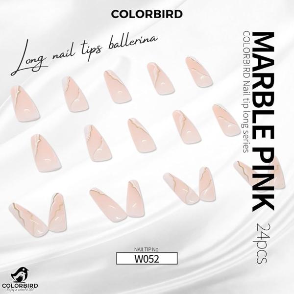 ネイルチップ ロング バレリーナ(マルチカラー,  ロング)