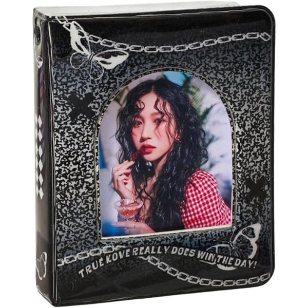 40枚 大容量 可愛い 持ち運び コレクトブック チェキ帳 カードケース トレカ 写真 フォトアルバ...