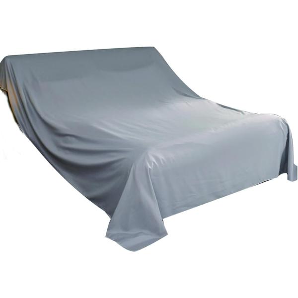 マルチカバー 家具 ソファー ベッド 埃 ほこりよけ 大判 布カバー(グレー)