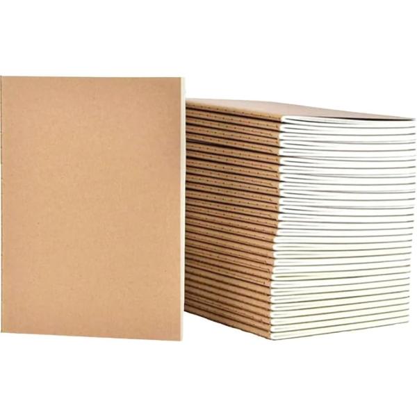 ノート A5 無地 セット おしゃれ 横罫 まとめ買い 80ページ 40枚(10冊)