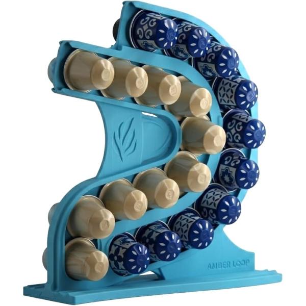 ネスプレッソ Nespresso オリジナル 対応 カプセルホルダー スリムタイプ 40個収納 (ラ...