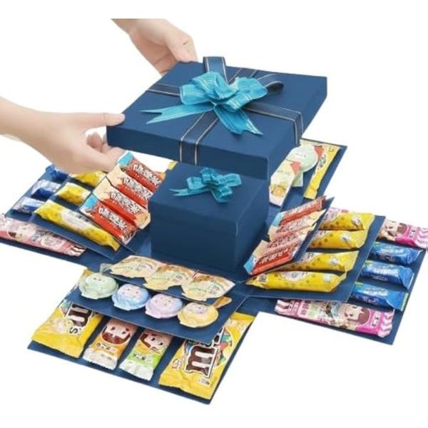 ギフトボックス サプライズボックス びっくり箱 飛び出す箱 プレゼントボックス 誕生日 記念日 ラッ...