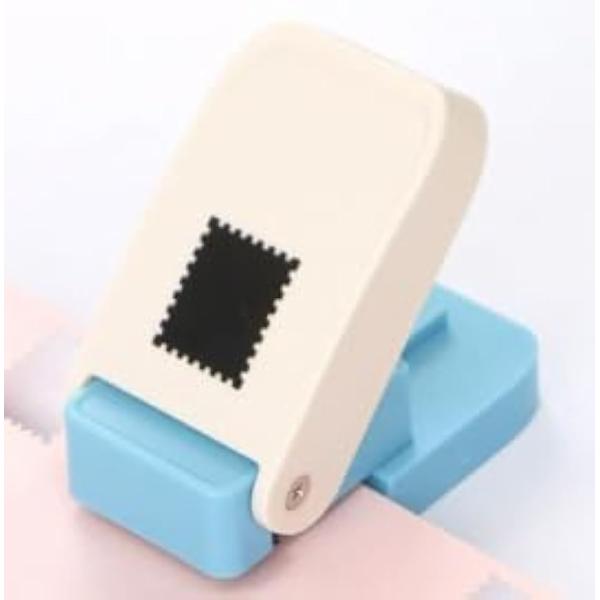 クラフトパンチ 四角 スクエアパンチ 切手 穴あけパンチ ハンドメイド スクラップ 型抜き 打ち抜き...