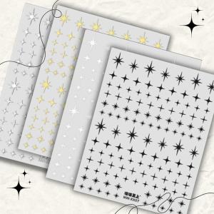 ネイルシール ワンホンネイル 星４枚セットの買取情報