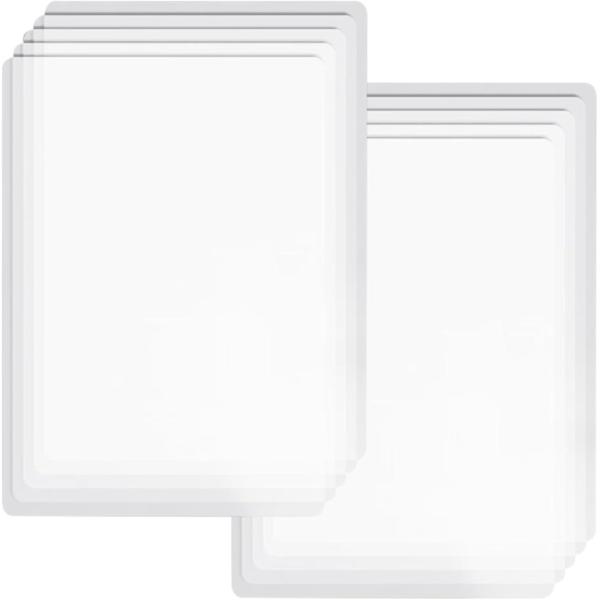 下敷き 10枚セット 丸角加工 学習用 書写 書道 勉強 デスクマット(A4)