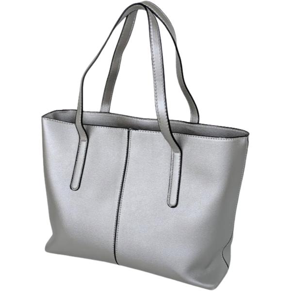 【互換品】 トートバッグ PUレザー A4対応 ビジネス カジュアル レッスン マザーズバッグ (シ...