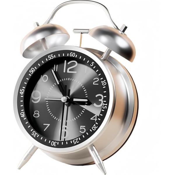 目覚まし時計 おしゃれ 静音機能付き 絶対起きれる目覚まし 可愛い オシャレ シンプルなモダン アナ...