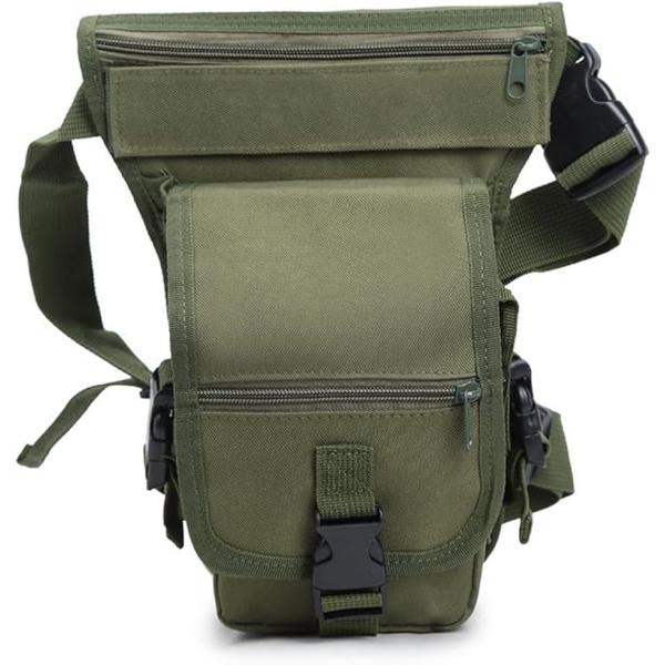 サバゲー レッグバッグ レッグポーチ タクティカル 軍用 ミリタリー 登山用 アウトドア 防水(OD...
