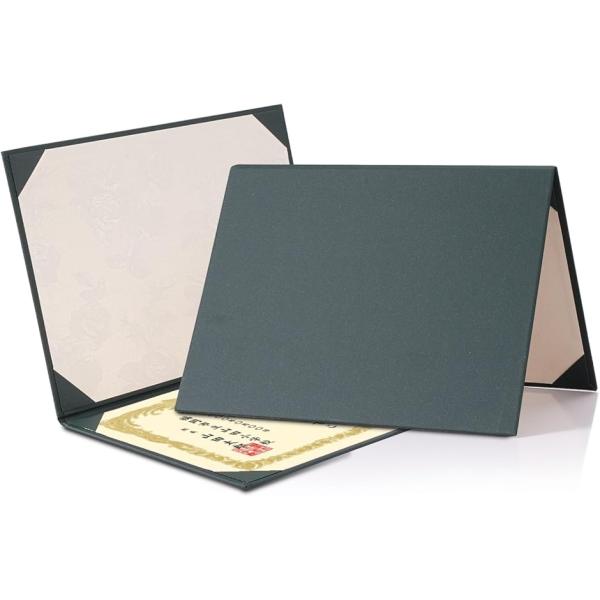 賞状ファイル 証書ファイル 縦横兼用 Certificate/Document Cover 二つ折り...