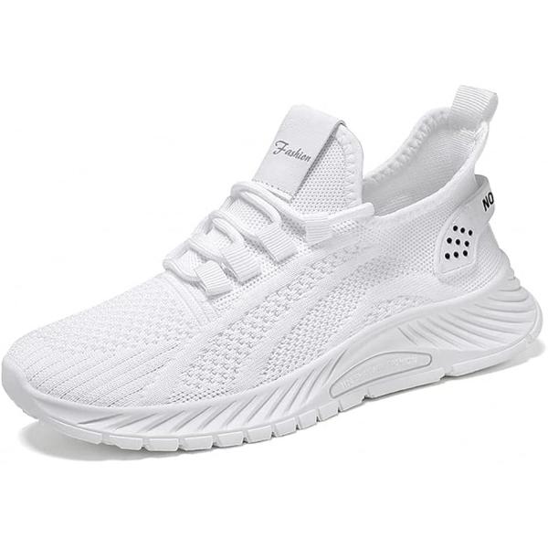 ニットスニーカー レディース おしゃれ 厚底 安い 30代 40代 50代 女性(ホワイト,  26...