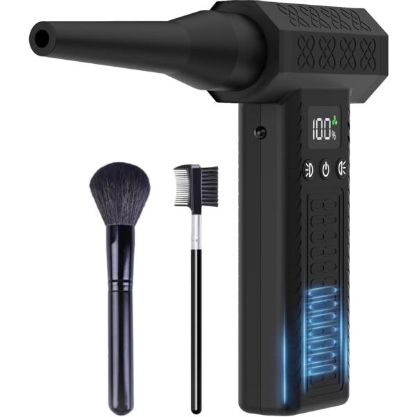 300000rpm電動エアダスター 3段風量調整 世界トップレベル 超強力 最大風速120m/s 小...