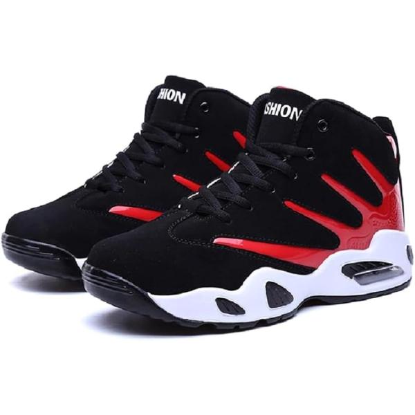 スニーカー ストリート トレーニング ミドルカット シューズ メンズ 背が高くなる シークレット 身...