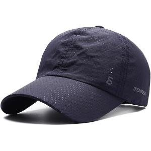 メッシュキャップ メンズ レディース ジョギング ウォーキング ランニング トレーニング スポーツ (ネイビー, Free Size)
