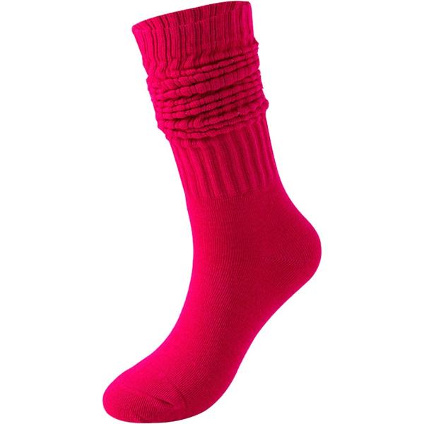 スラウチ ソックス 23-25cm カラー コーデ ハイソックス レディース ルーズソックス かわい...